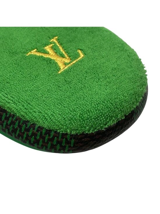 Louis Vuitton Slippers LV Palace Line Mules Damier Pattern Leather Rubber 10 main image 4